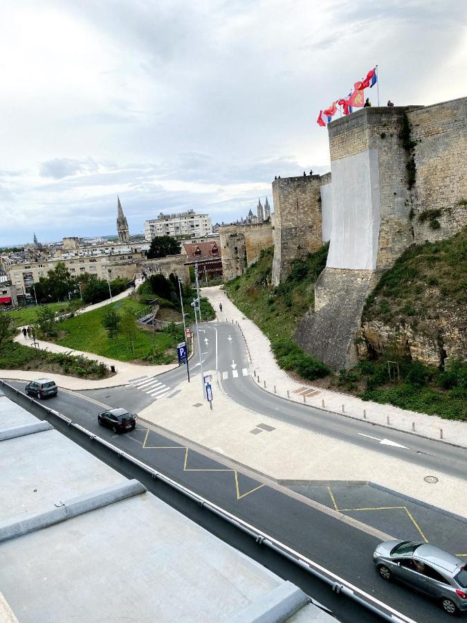 Castle - Vue Sur Le Chateau - Hypercentre Caen Bagian luar foto